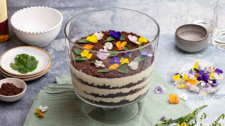 grown-up Oreo dirt cake